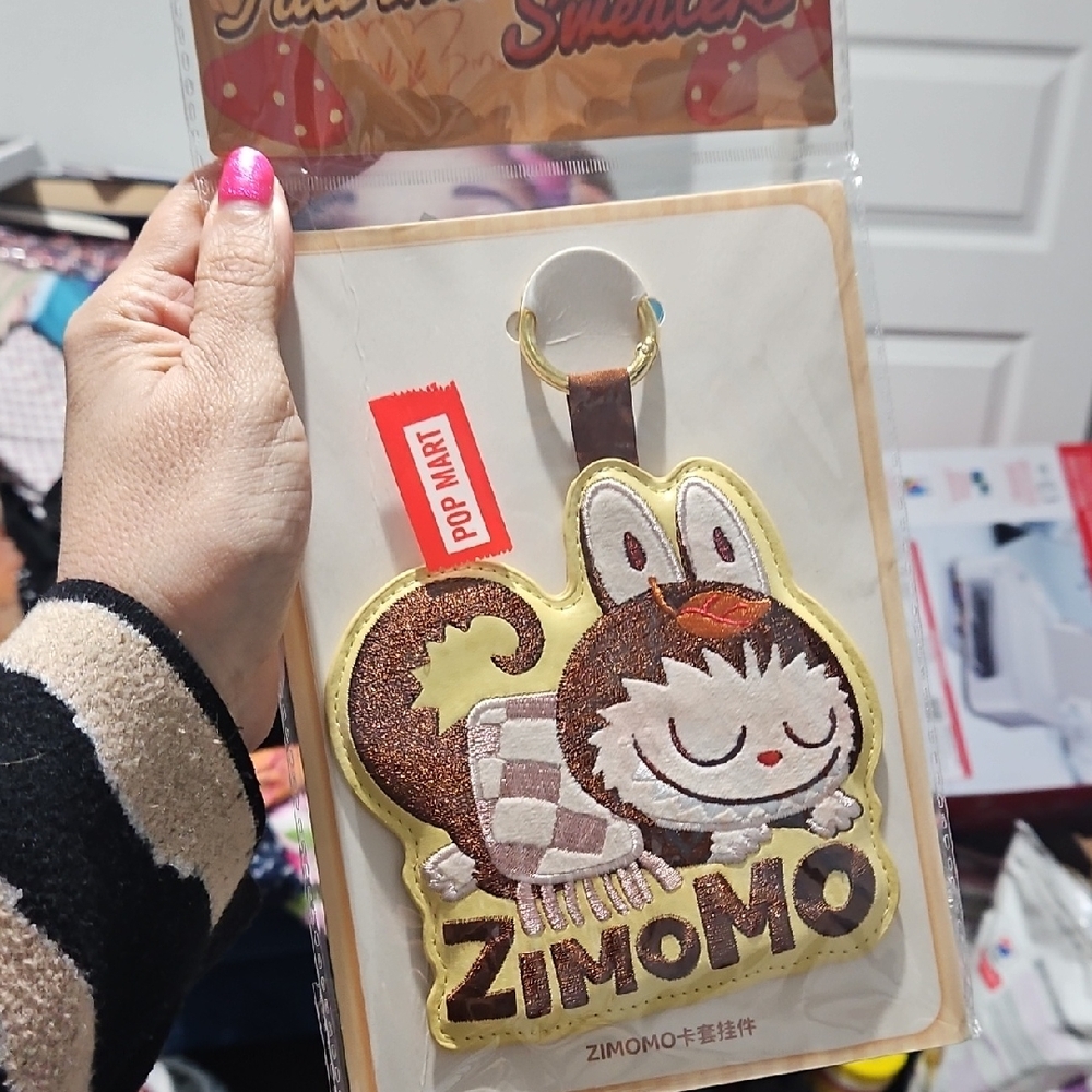 Zimomo Keychain with Cute Animal Design
